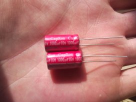 конденсаторы CapXon 1000uf 16v 105c